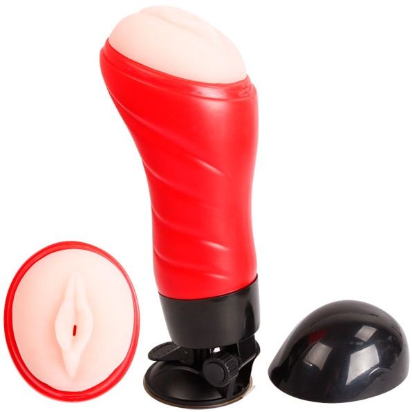 CRAZY BULL - VAGINA WITH VOICE MASTURBATOR BASE - 7