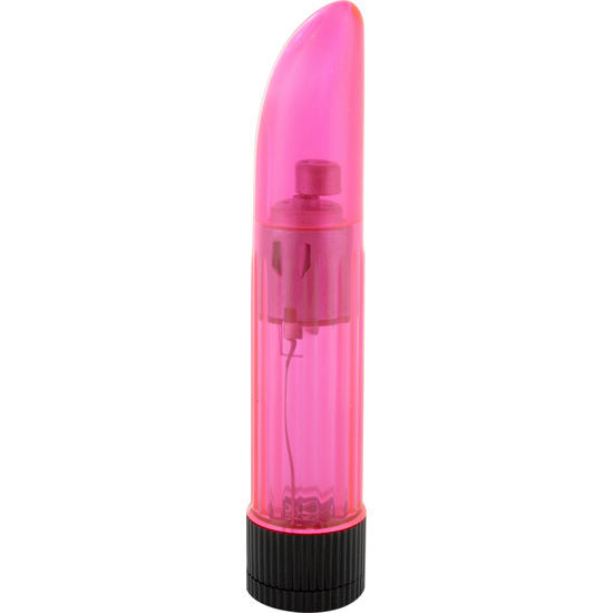 SEVEN CREATIONS - CRYSTAL CLEAR VIBRATOR LADY PINK - 2