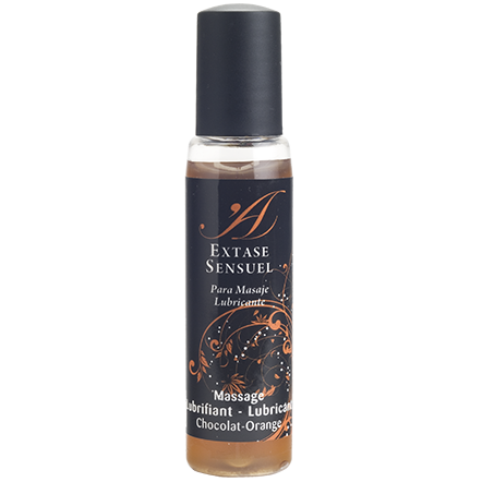 EXTASE SENSUAL - LUBRIFICANTE DA VIAGGIO CIOCCOLATO E ARANCIA 35 ML - Secretroomsexyshop