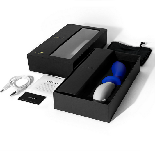 LELO - VIBRATORE PROSTATICO BLU LOKI - Secretroomsexyshop