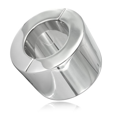 METAL HARD - ANELLO PER TESTICOLI IN ACCIAIO INOSSIDABILE 56MM - Secretroomsexyshop