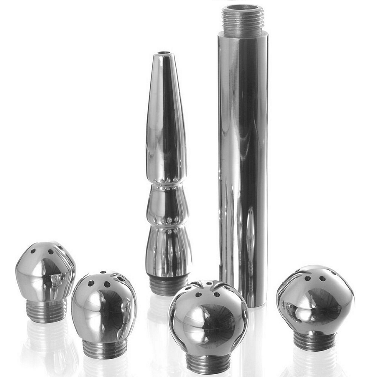 METAL HARD - SET PULIZIA VAGINALE/ANALE 5 PZ - Secretroomsexyshop