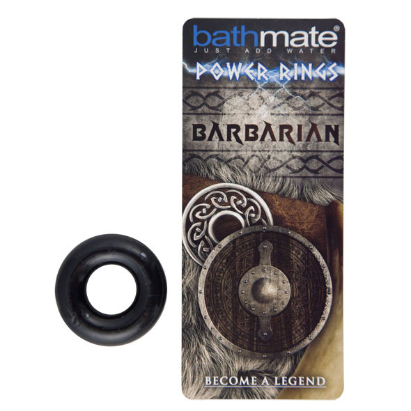 BATHMATE - ANELLO PER PENE NERO BARBARIAN - Secretroomsexyshop