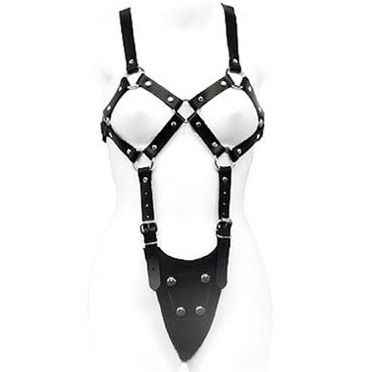 LEATHER BODY - CORPO ESPOSTO DONNA - Secretroomsexyshop