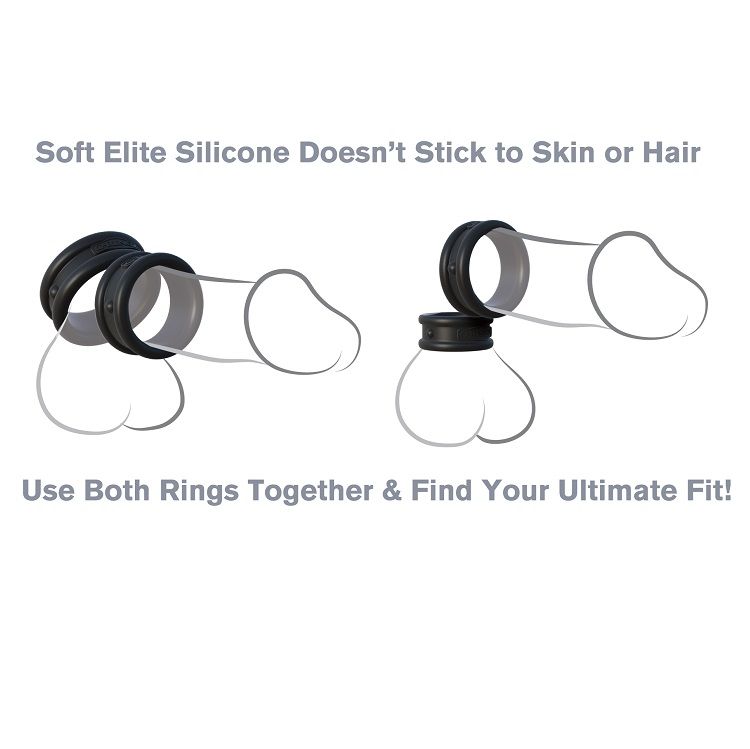FANTASY C-RINGZ - MAX/WIDHT SILICONE RINGS - 2