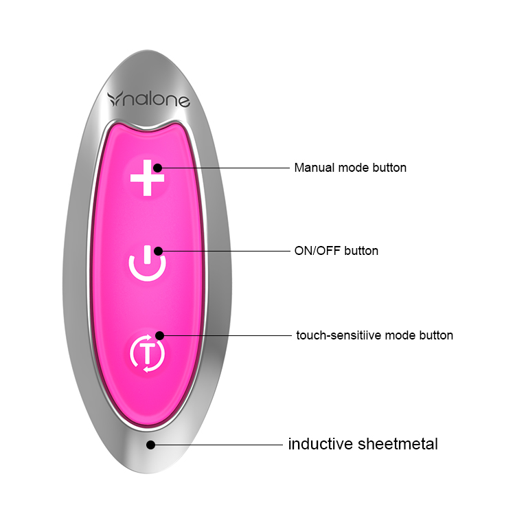 NALONE - VIBRATORE STIMOLATORE INTELLIGENTE CURVE - Secretroomsexyshop