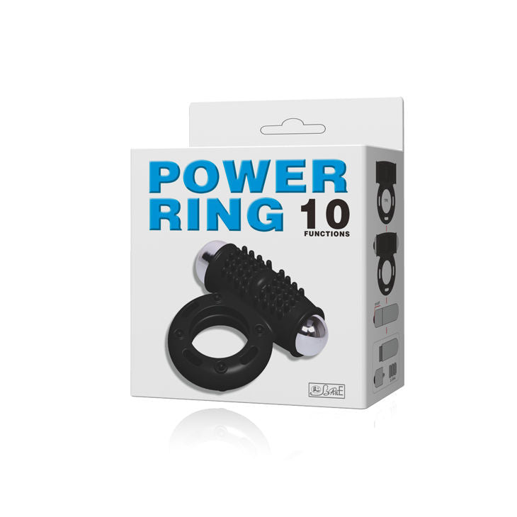 BAILE - ANELLO VIBRATORE POWER RING 10V - Secretroomsexyshop