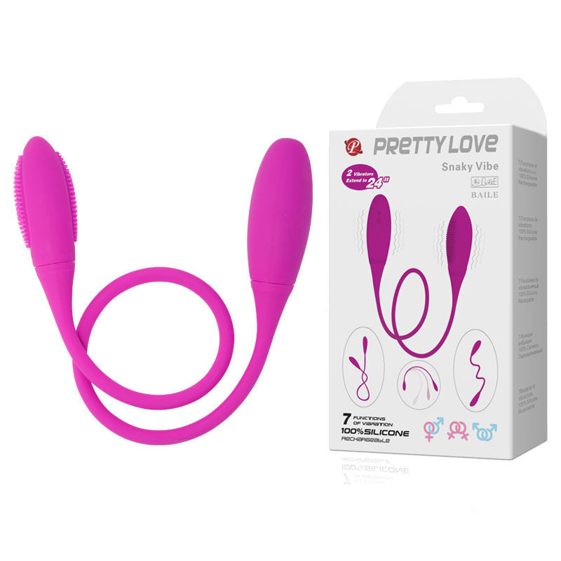 PRETTY LOVE - SNAKY DELUXE VIBRATOR 7 V - 1