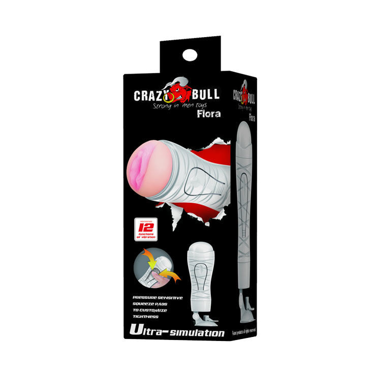 CRAZY BULL - FLORA RECHARGEABLE VAGINA MASTURBATOR - 2