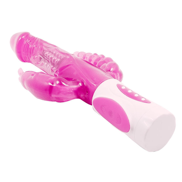 BAILE - PRETTY BUNNY TRIPLO VIBRATORE ROTATORE - Secretroomsexyshop