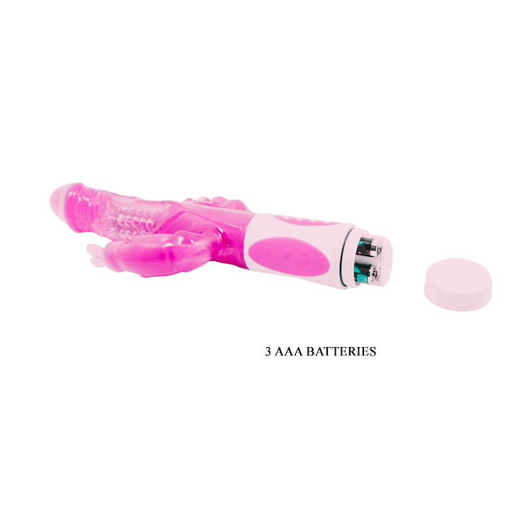 BAILE - PRETTY BUNNY TRIPLO VIBRATORE ROTATORE - Secretroomsexyshop