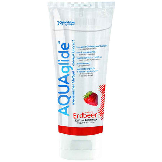 JOYDIVISION AQUAGLIDE - LUBRIFICANTE ALLA FRAGOLA 100 ML - Secretroomsexyshop
