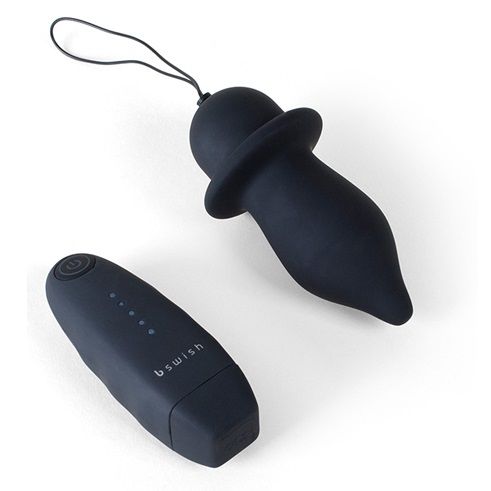 B SWISH - BFILLED CLASSIC VIBRATING PLUG BLACK - 5