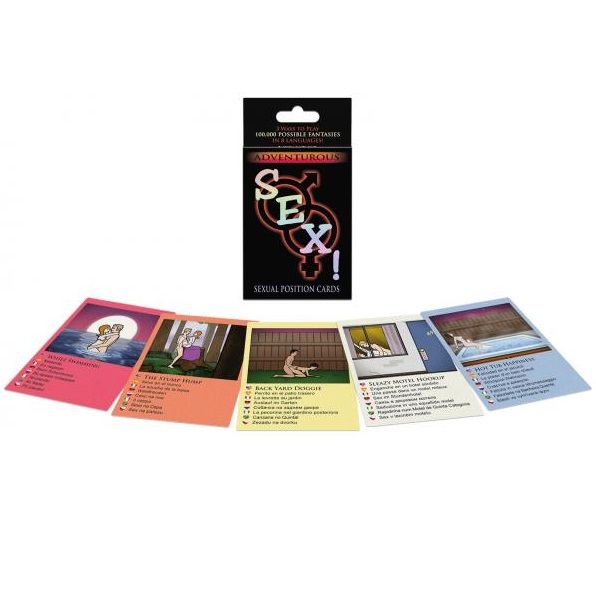 KHEPER GAMES - ADVENTUROUS SEX! CARD GAME - 1