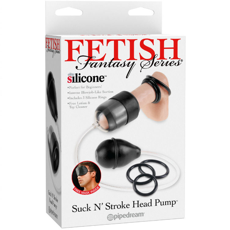 FETISH FANTASY SERIES - SERIE DI GHIANDOLE ASPIRANTI CON ANELLI POTENZIANTI - Secretroomsexyshop