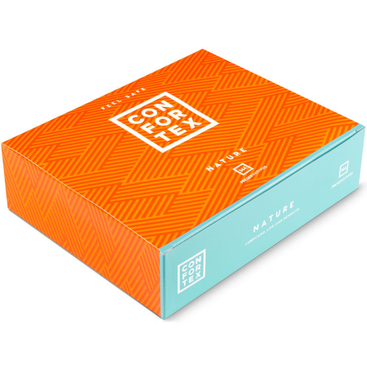 CONFORTEX - PRESERVATIVO NATURE BOX 144 UNITÀ - Secretroomsexyshop