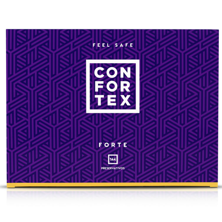 CONFORTEX - NATURE FORTE CONDOMS 144 UNITS - 2