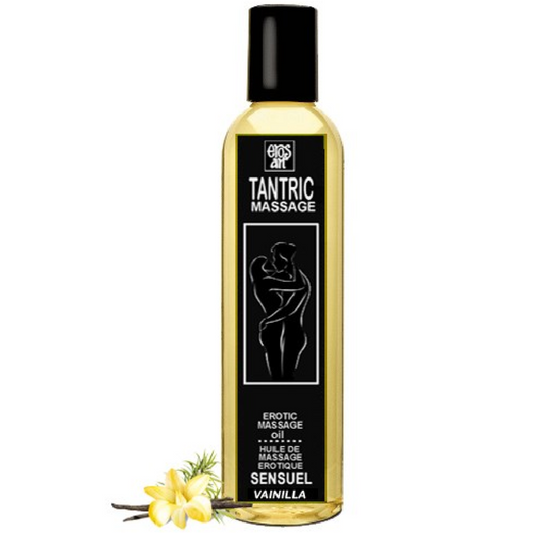 EROS-ART - OLIO DA MASSAGGIO TANTRICO NATURALE E VANIGLIA AFRODISIACA 30 ML - Secretroomsexyshop