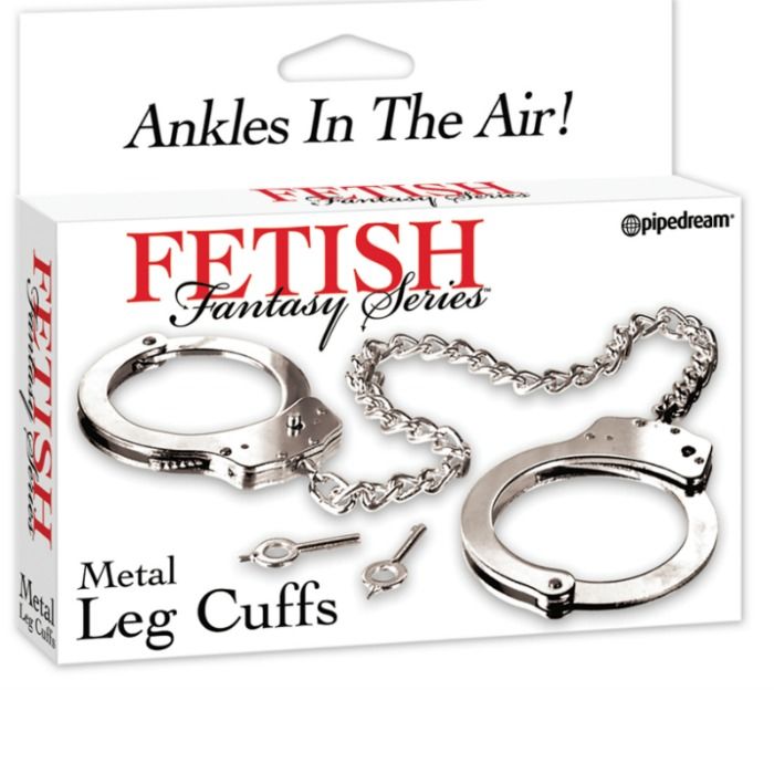 FETISH FANTASY SERIES - SERIES METAL LEG CUFFS - 3