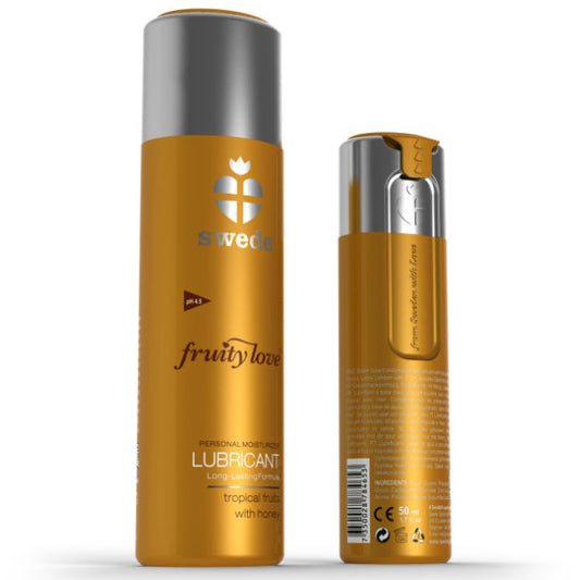 SWEDE - FRUITY LOVE LUBRIFICANTE MIELE DI FRUTTA TROPICALE 100 ML - Secretroomsexyshop