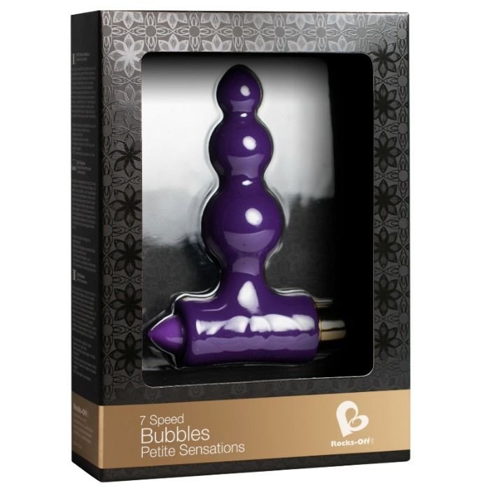 ROCKS-OFF - PETITE BUBBLES ANAL STIMULATOR - LILAC - 2