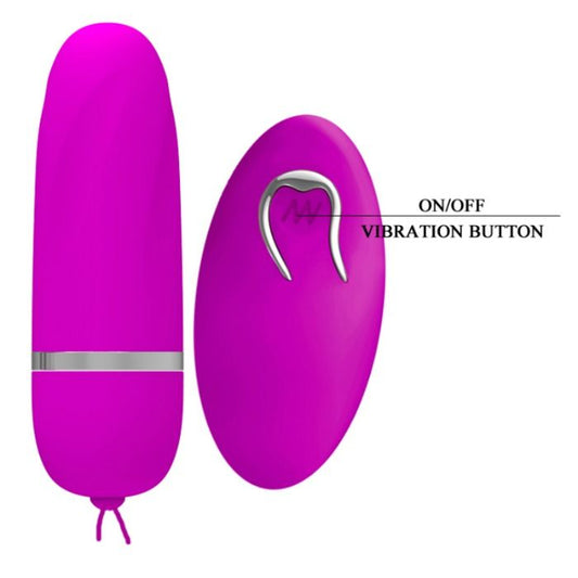 PRETTY LOVE - DEBBY VIBRATING EGG WITH CONTROL - 1