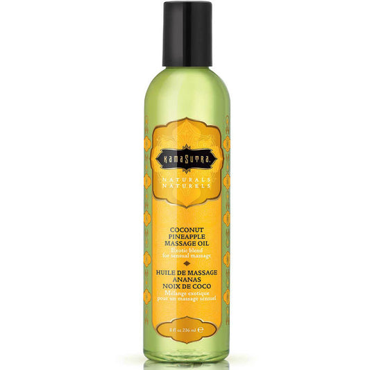 KAMASUTRA - OLIO DA MASSAGGIO NATURALS PIÑA COLADA 236ML - Secretroomsexyshop