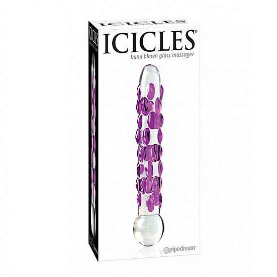 ICICLES - MASSAGGIATORE IN VETRO N. 07 - Secretroomsexyshop