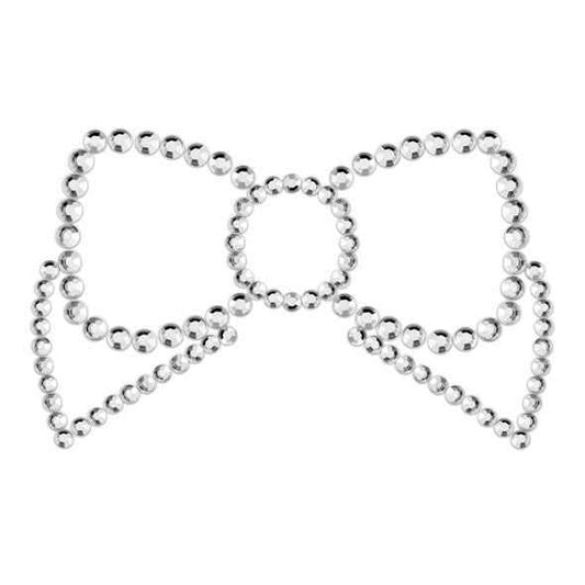 BIJOUX - COPRI CAPEZZOLI ARGENTO MIMI BOW - Secretroomsexyshop