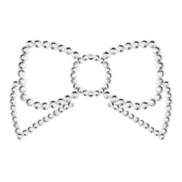 BIJOUX - COPRI CAPEZZOLI ARGENTO MIMI BOW - Secretroomsexyshop