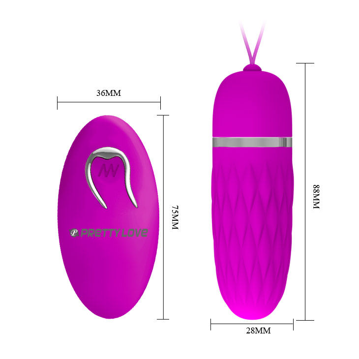 PRETTY LOVE - FLIRTATION DAWN VIBRATING EGG - 3