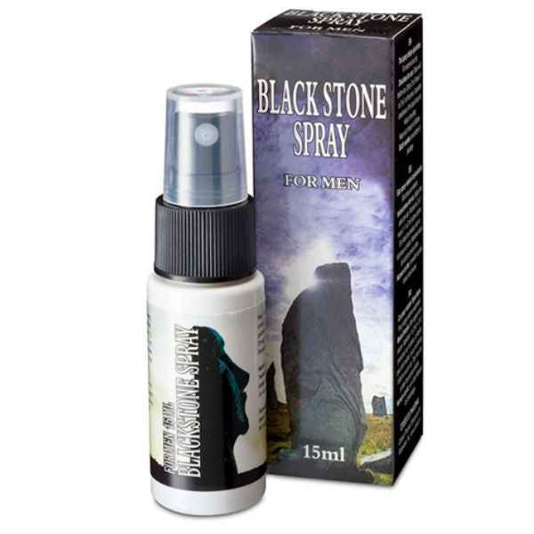 COBECO - SPRAY RITARDANTE PIETRA NERA PER UOMO 15ML - Secretroomsexyshop