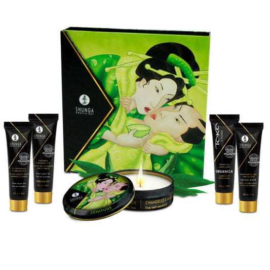 SHUNGA - KIT TÈ VERDE BIOLOGICO GEISHA SEGRETO - Secretroomsexyshop