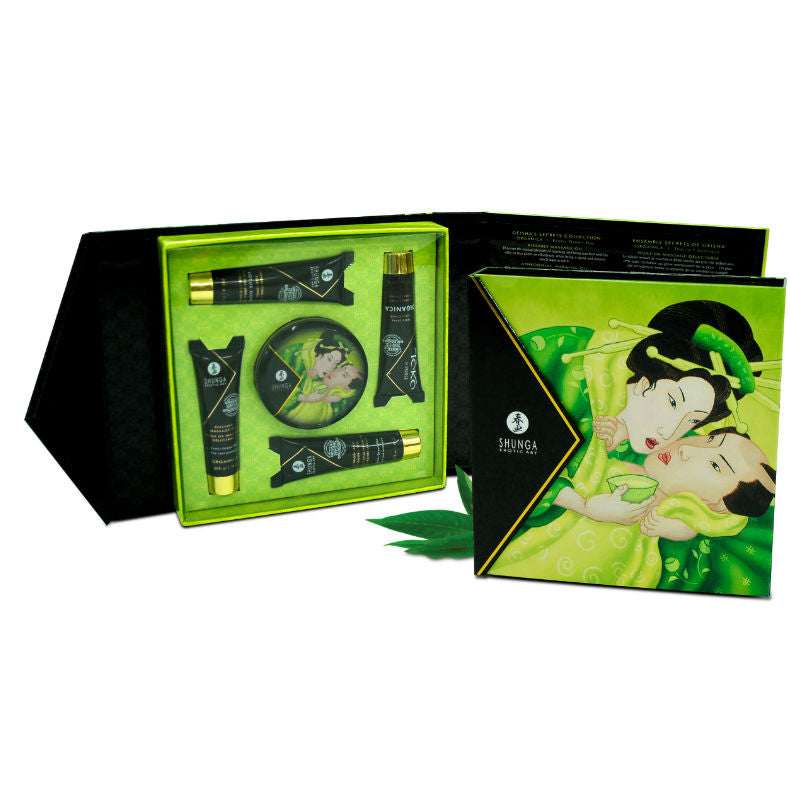 SHUNGA - KIT TÈ VERDE BIOLOGICO GEISHA SEGRETO - Secretroomsexyshop