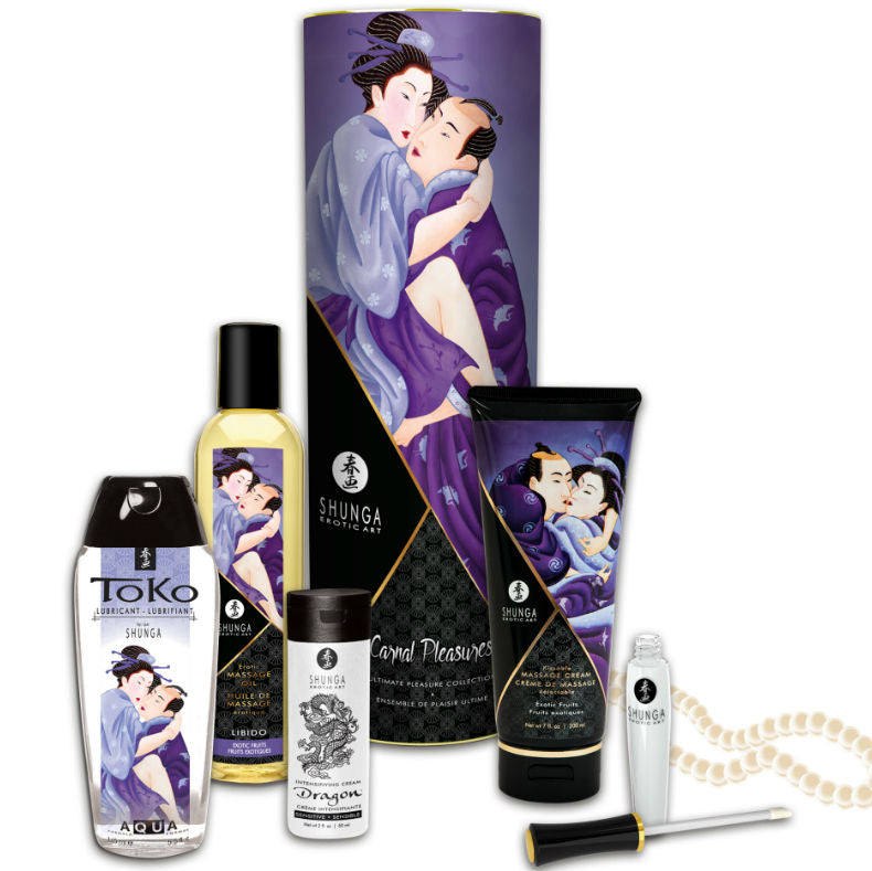 SHUNGA - KIT COLLEZIONE PIACERI CARNALI - Secretroomsexyshop
