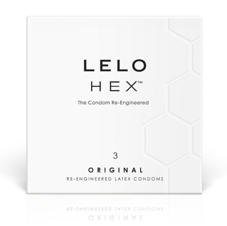 LELO - SCATOLA PER PRESERVATIVI HEX 3 UNIT - Secretroomsexyshop