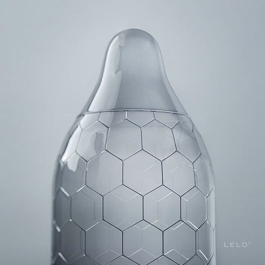 LELO - SCATOLA PER PRESERVATIVI HEX 3 UNIT - Secretroomsexyshop