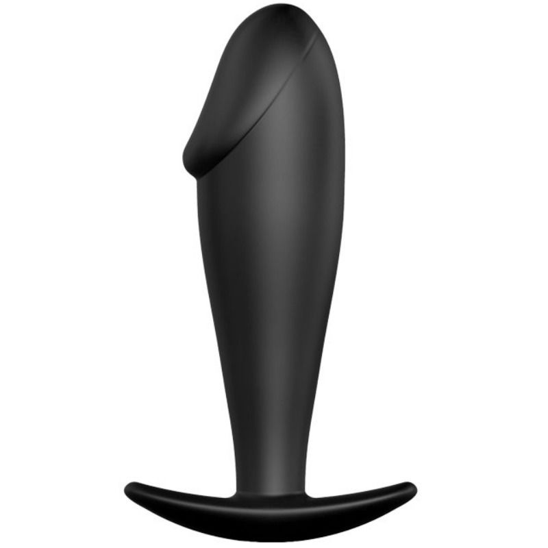 PRETTY LOVE - ANAL PLUG SILICONE PENIS FORM BLACK - 2