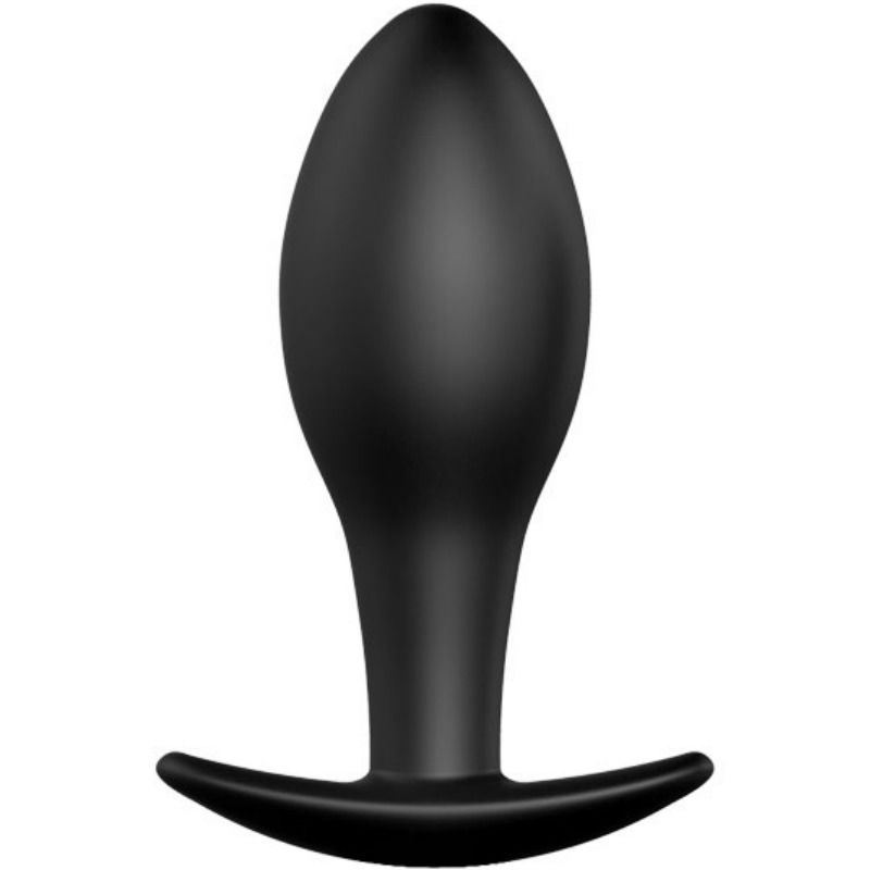PRETTY LOVE - PLUG ANALE ANCORANTE IN SILICONE 8.5 CM NERO - Secretroomsexyshop