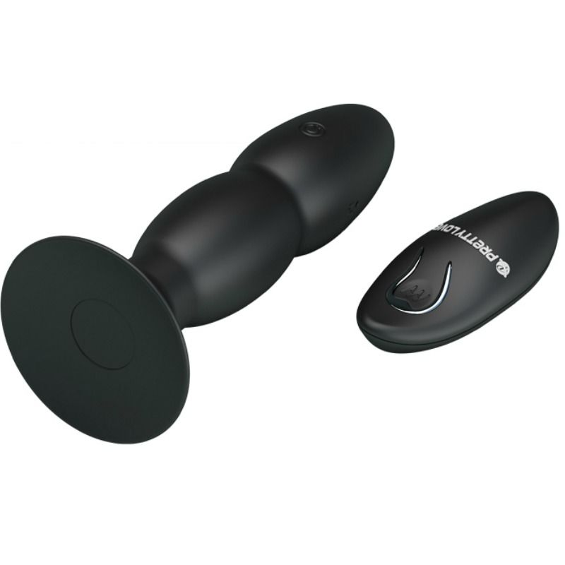 PRETTY LOVE - PLUG VIBRATOR AND ROTATION BY REMOTE CONTROL - 2