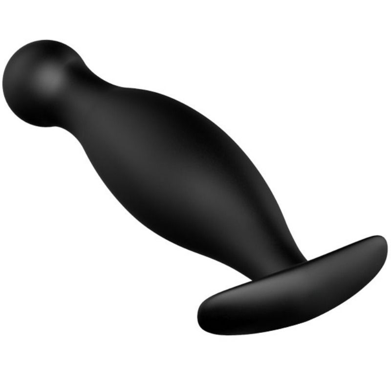 PRETTY LOVE - PLUG ANALE IN SILICONE 11.7 CM NERO - Secretroomsexyshop