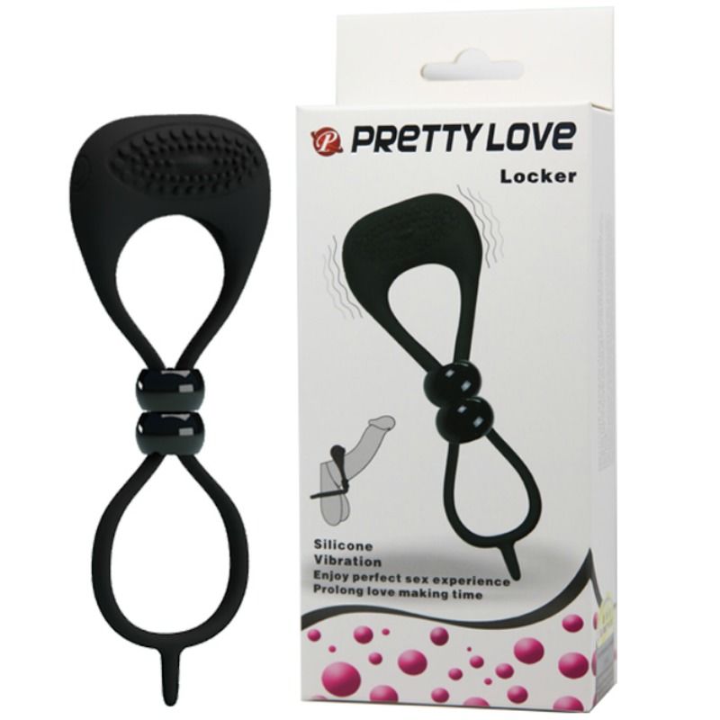 PRETTY LOVE - DOUBLE RING FOR PENIS AND TESTICLES - 8