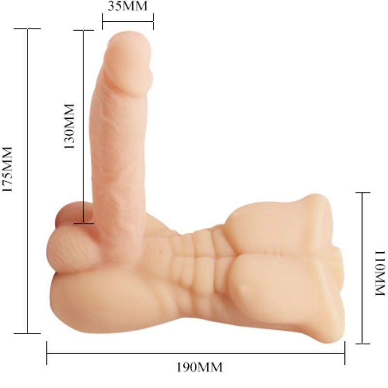 BAILE - TENTAZIONE UOMO PIÙ GRANDE CON VIBRAZIONE - Secretroomsexyshop