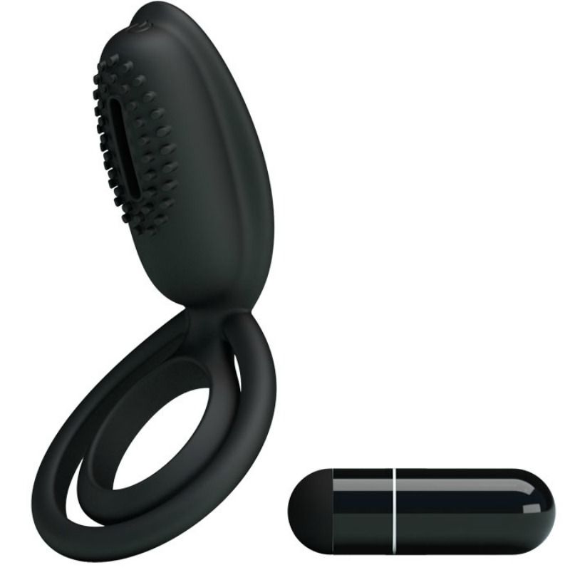 PRETTY LOVE - ESTHER ANELLO VIBRANTE CON STIMOLATORE - Secretroomsexyshop