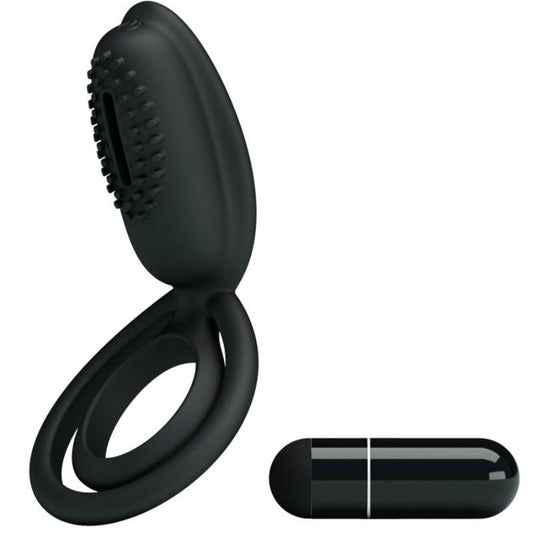 PRETTY LOVE - ESTHER VIBRATING RING WITH STIMULATOR - 1