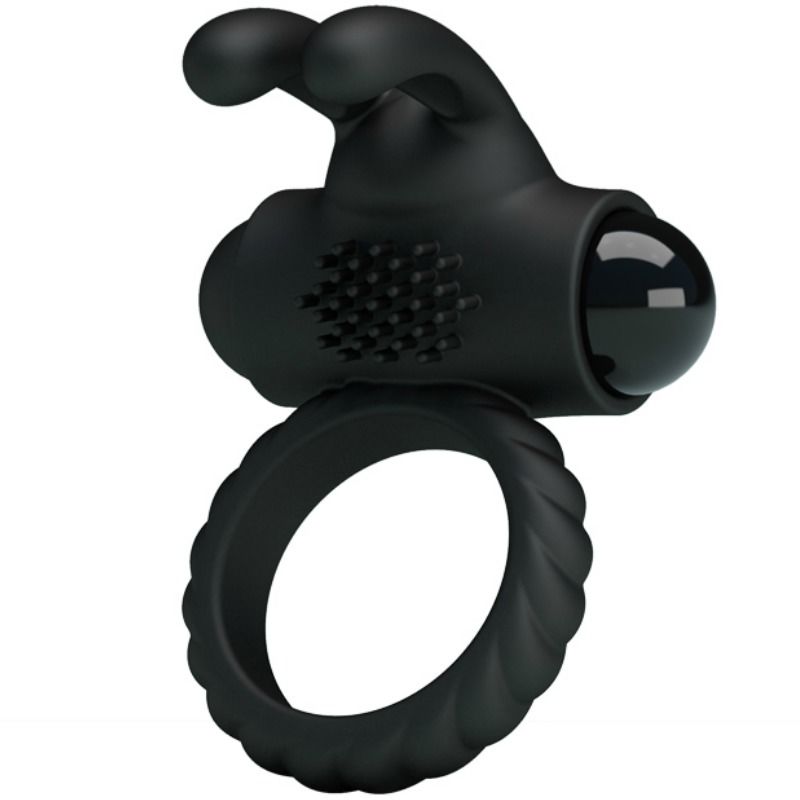 PRETTY LOVE - EUDORA VIBRATING RING WITH STIMULATOR - 4