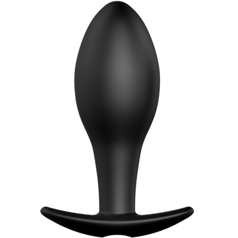 PRETTY LOVE - PLUG ANALE ANCORANTE IN SILICONE 12 MODALIT DI VIBRAZIONE NERO - Secretroomsexyshop