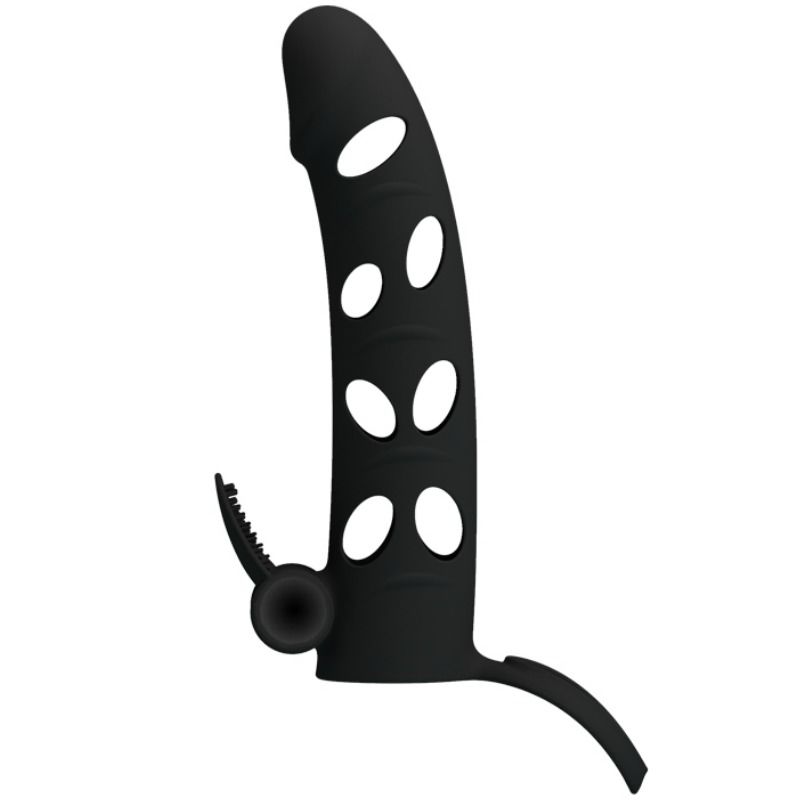 PRETTY LOVE - SILICONE COVER WITH VIBRATION 15.2 CM - 1