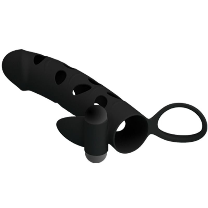 PRETTY LOVE - SILICONE COVER WITH VIBRATION 15.2 CM - 8