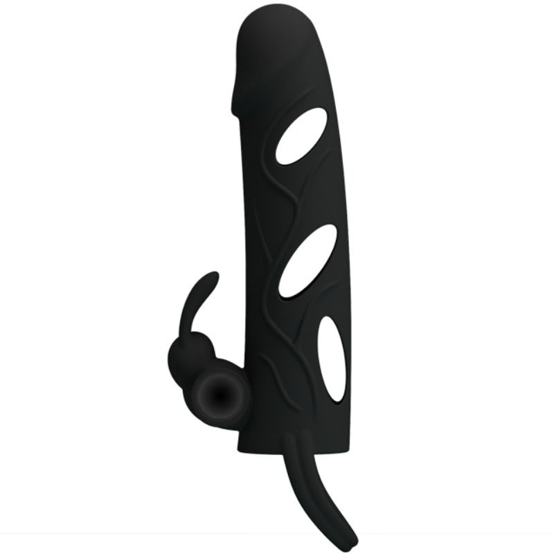 PRETTY LOVE - SILICONE COVER WITH VIBRATION 14 CM 1.0 - 1
